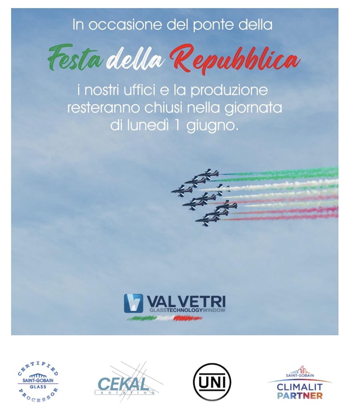 Chiusura 2 giugno